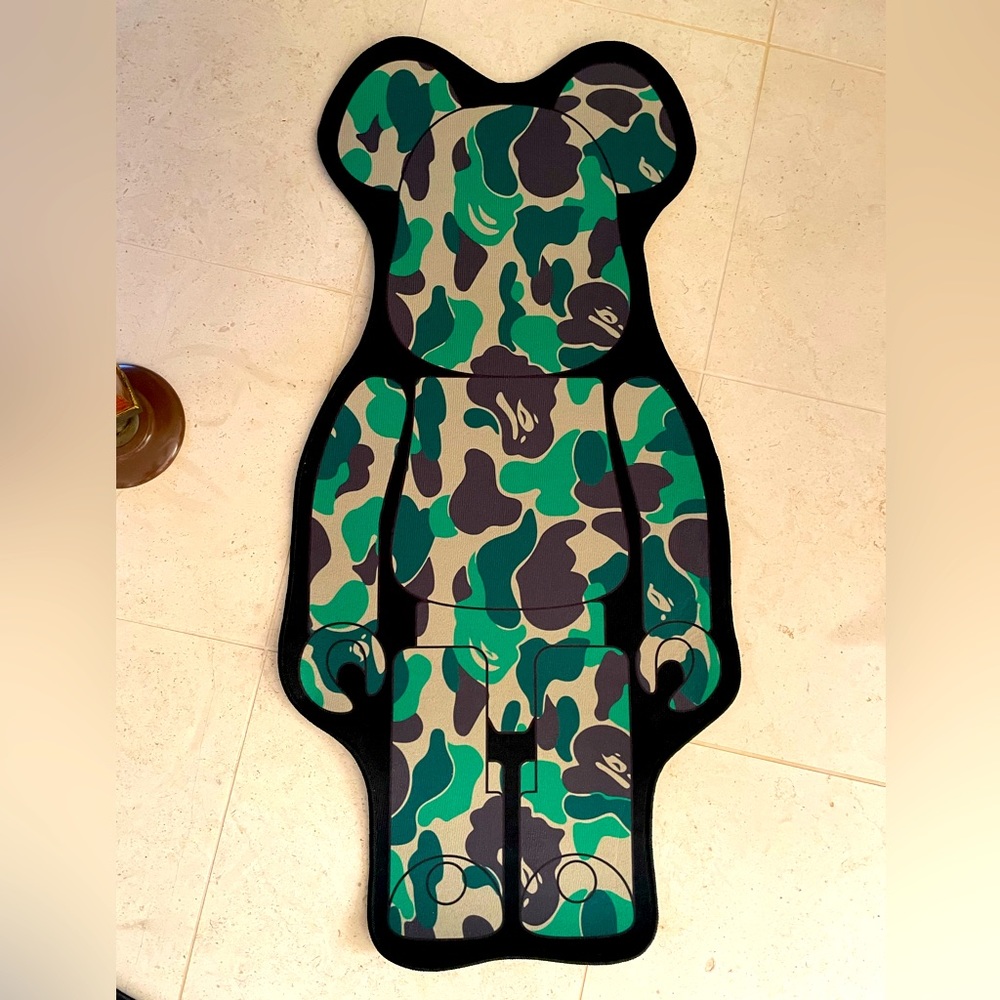 Bear brick BAPE, rug, special edition, limited